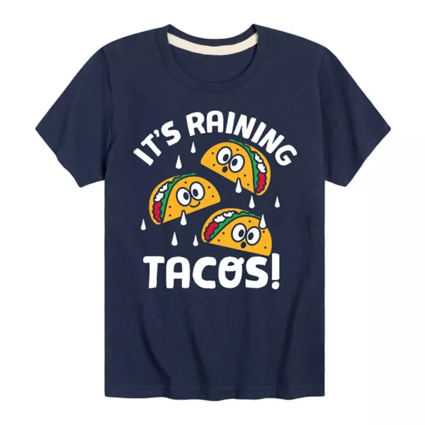 Футболка с принтом «Дождь из тако» для мальчиков 8-20 лет Licensed Character, синий
Футболка с принтом «Дождь из тако» для мальчиков 8-20 лет Licensed Character, синий
