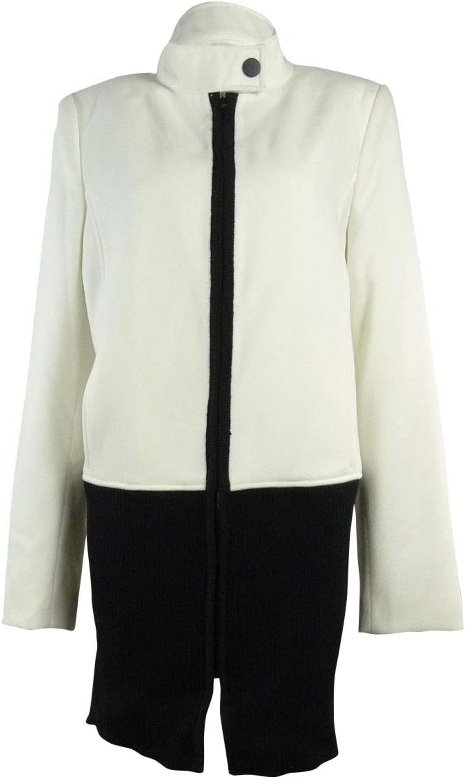 Calvin Klein Женское вязаное пальто на молнии из шерстяной смеси (M, бежевый) 
Calvin Klein Женское вязаное пальто на молнии из шерстяной смеси (M, бежевый)