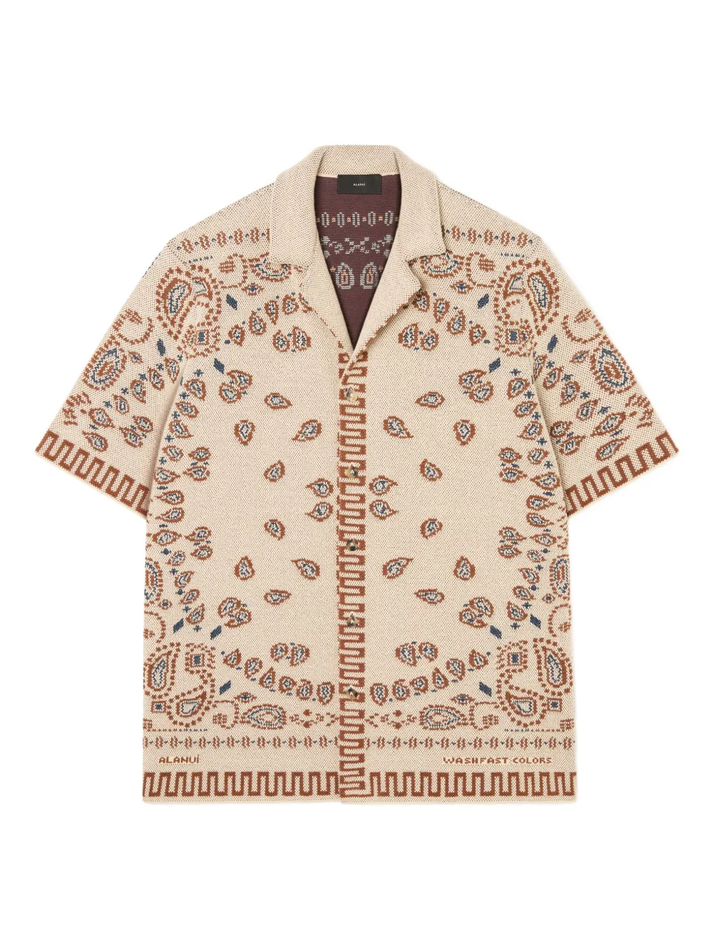 Рубашка с принтом Alanui, светло-бежевый
Рубашка с принтом Alanui, светло-бежевый