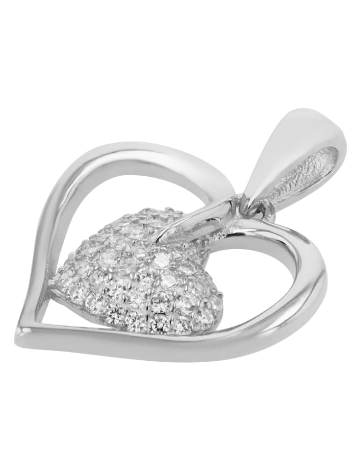 Adeliás Женский кулон - Сердце. Кулон в форме сердца из серебра 925 пробы с кубическим цирконием в серебряной оправе
Adeliás Женский кулон - Сердце. Кулон в форме сердца из серебра 925 пробы с кубическим цирконием в серебряной оправе