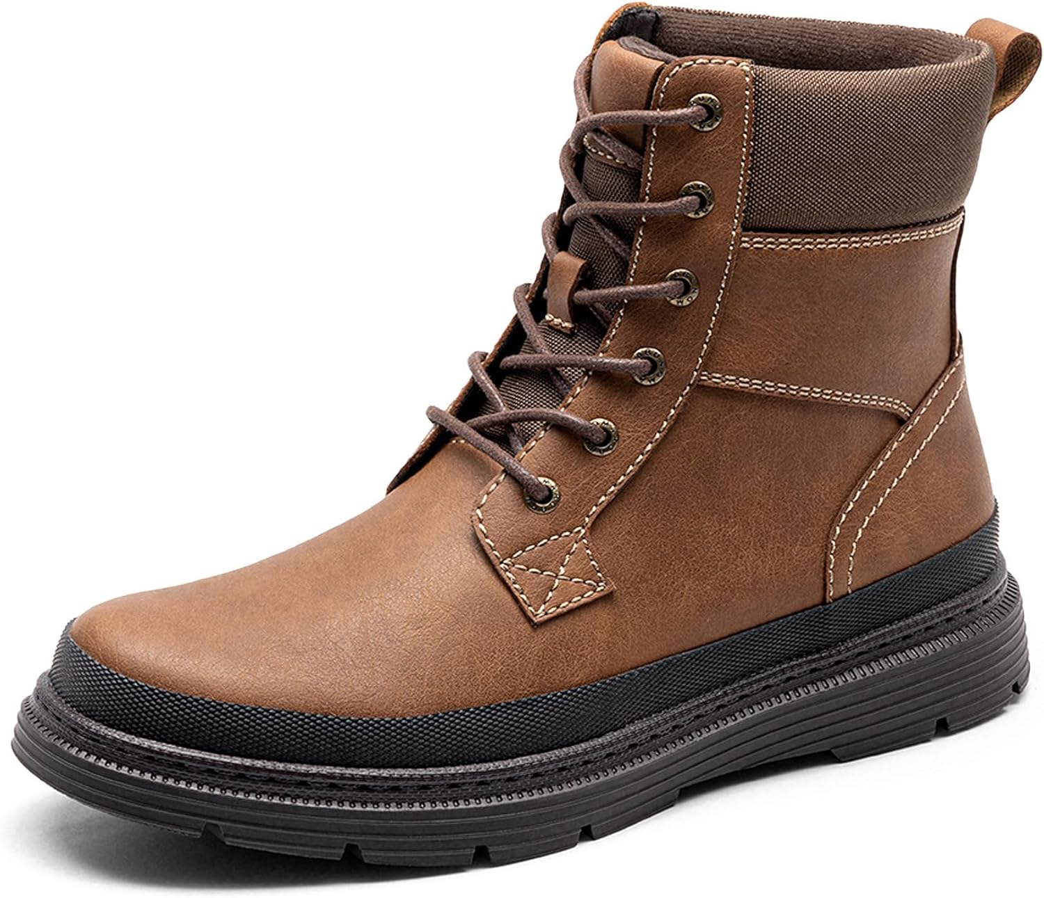 Мужские зимние утепленные водонепроницаемые ботинки Bruno Marc, коричневый
Мужские зимние утепленные водонепроницаемые ботинки Bruno Marc, коричневый