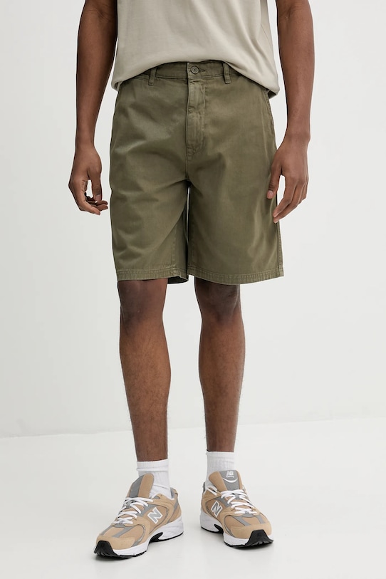 Хлопковые шорты Guess Jeans, зеленый
Хлопковые шорты Guess Jeans, зеленый
