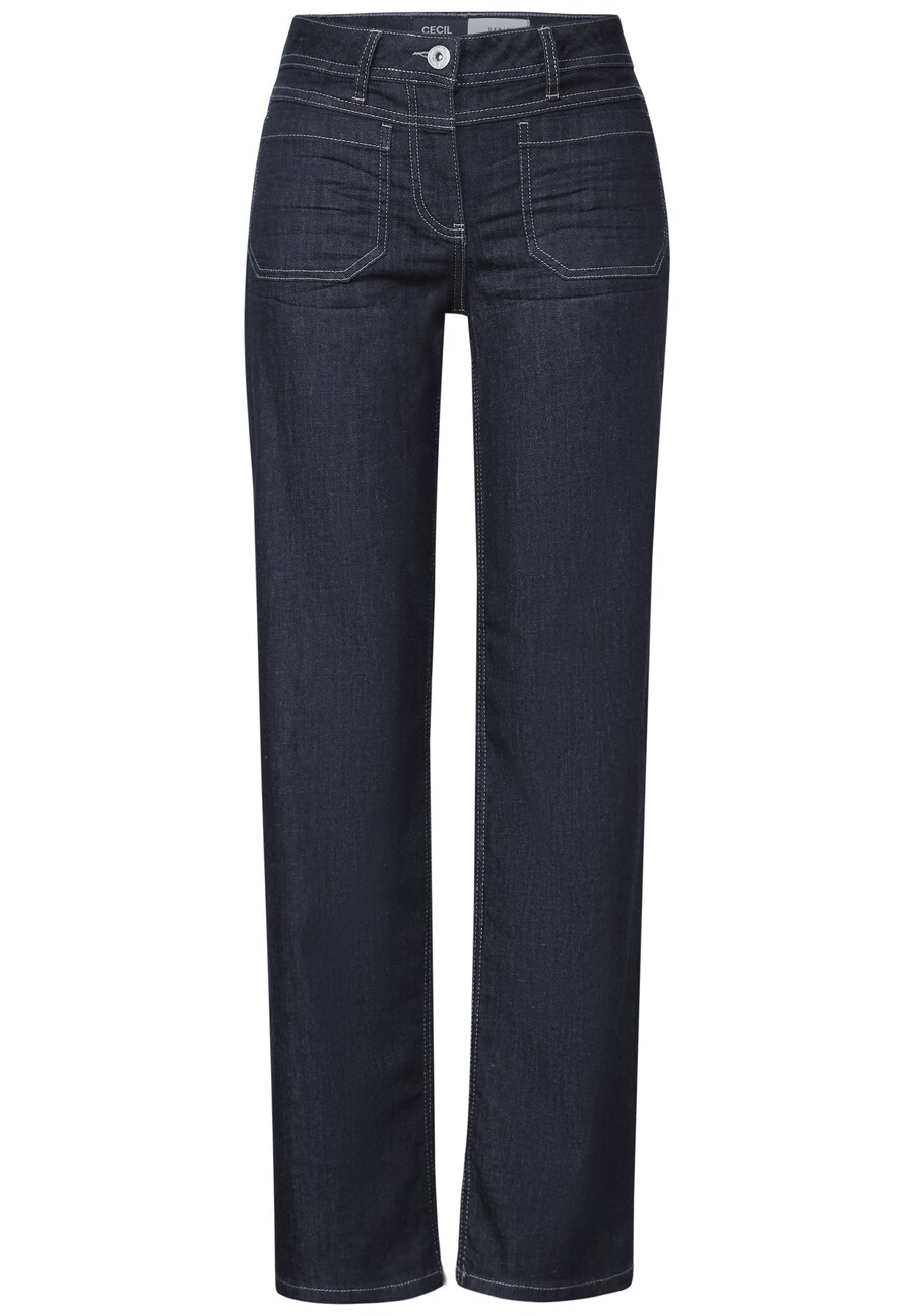 Джинсы свободного кроя STREET ONE, синий
Джинсы свободного кроя STREET ONE, синий