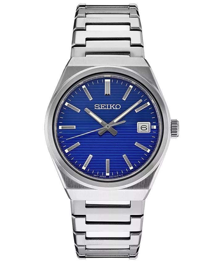 Мужские наручные часы Essentials со стальным браслетом 39 мм Seiko
Мужские наручные часы Essentials со стальным браслетом 39 мм Seiko