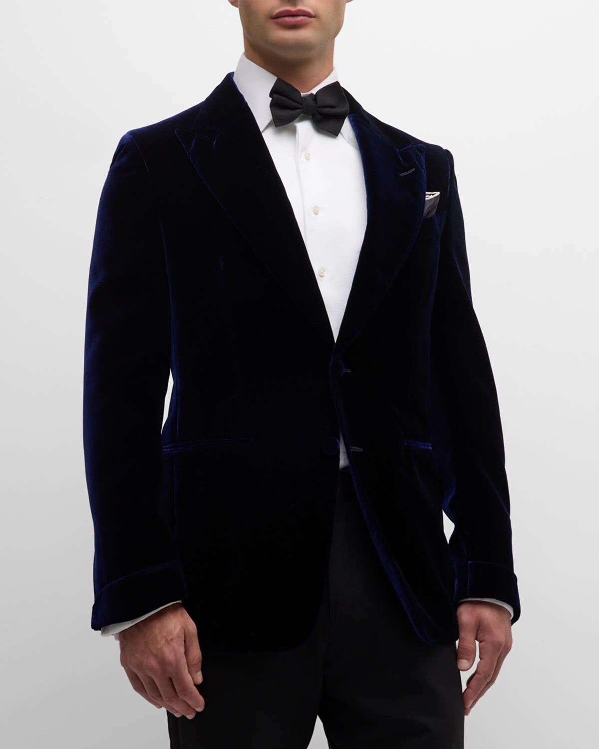 Мужской коктейльный пиджак из шерсти и шелка с бархатом TOM FORD, цвет Blue
Мужской коктейльный пиджак из шерсти и шелка с бархатом TOM FORD, цвет Blue