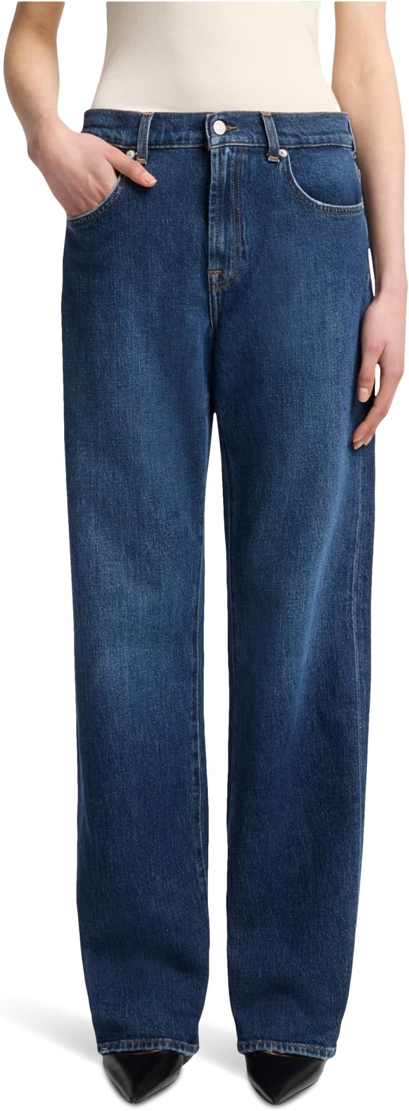 Джинсы 7 For All Mankind Tess Trousers, цвет Radar
Джинсы 7 For All Mankind Tess Trousers, цвет Radar