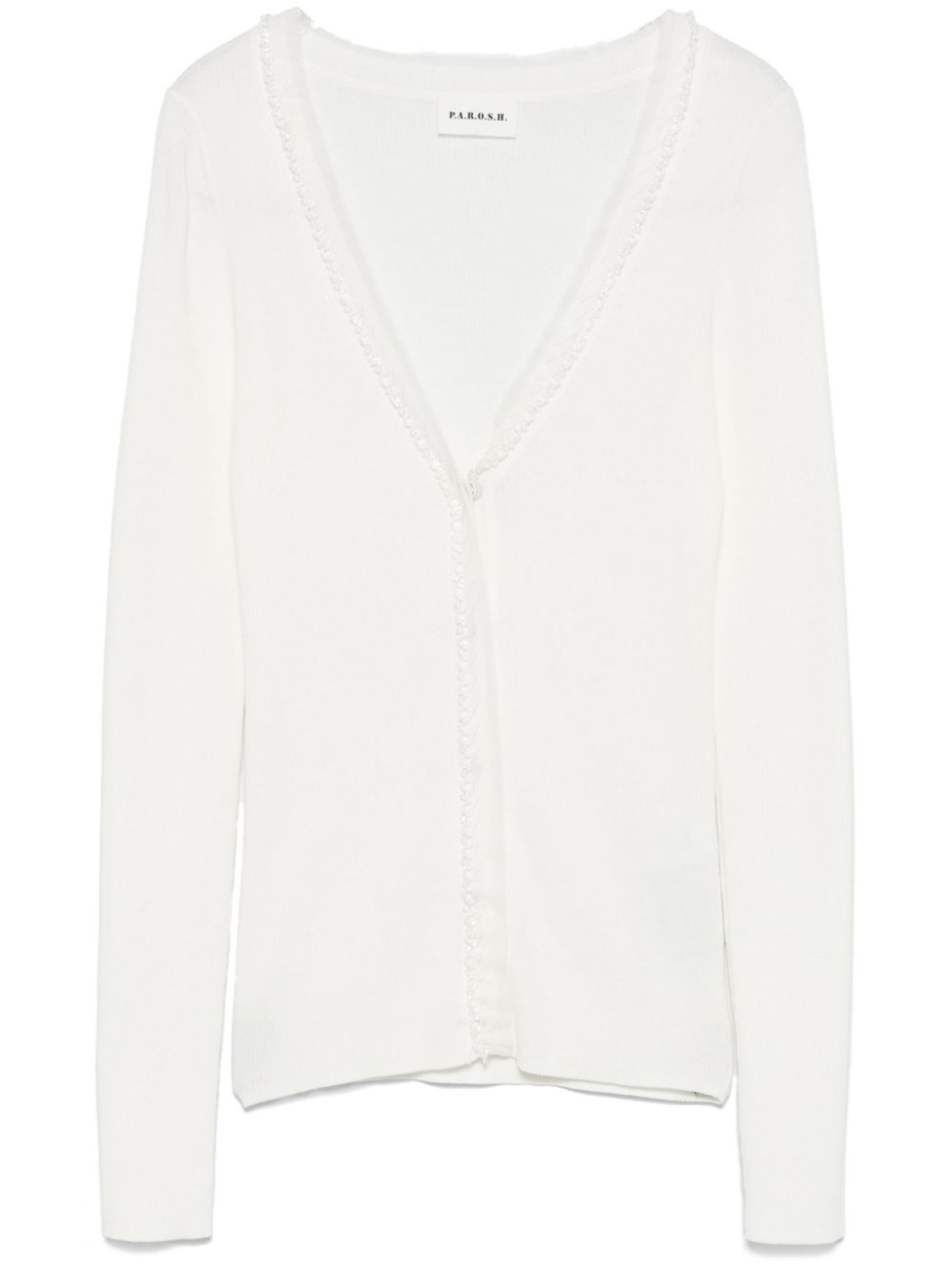 P.A.R.O.S.H. кардиган с бусинами, белый
P.A.R.O.S.H. кардиган с бусинами, белый