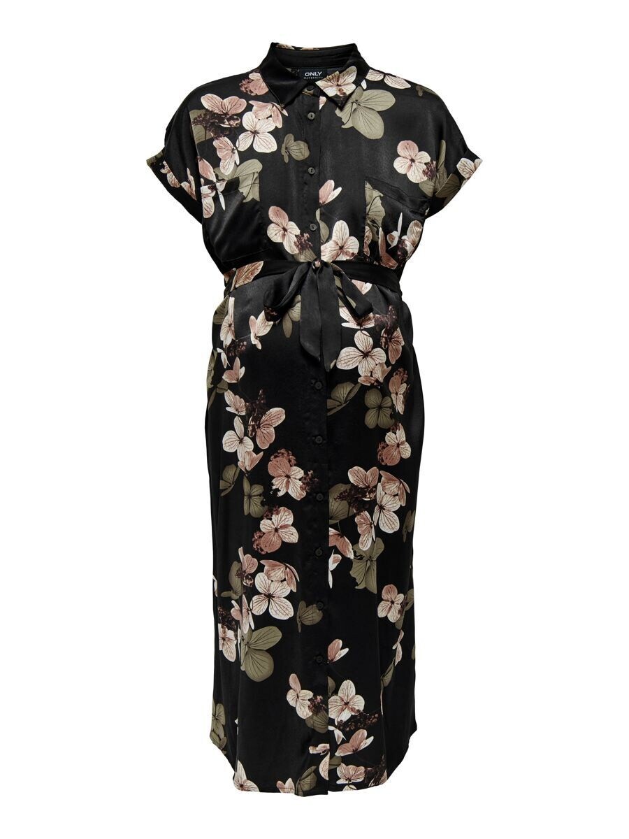 Платье-рубашка Only Maternity, черный
Платье-рубашка Only Maternity, черный