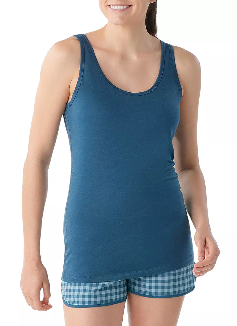 Женская майка Smartwool из шерсти мериноса, цвет Twilight Blue
Женская майка Smartwool из шерсти мериноса, цвет Twilight Blue