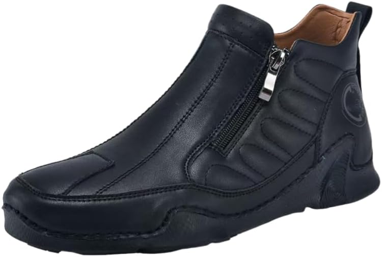 Мужские повседневные спортивные мокасины с мягкой подошвой, дышащей подкладкой и средней высотой голенища с круглым носком - идеальный выбор для деловых мужчин Hchctry, черный
Мужские повседневные спортивные мокасины с мягкой подошвой, дышащей подкладкой и средней высотой голенища с круглым носком - идеальный выбор для деловых мужчин Hchctry, черный