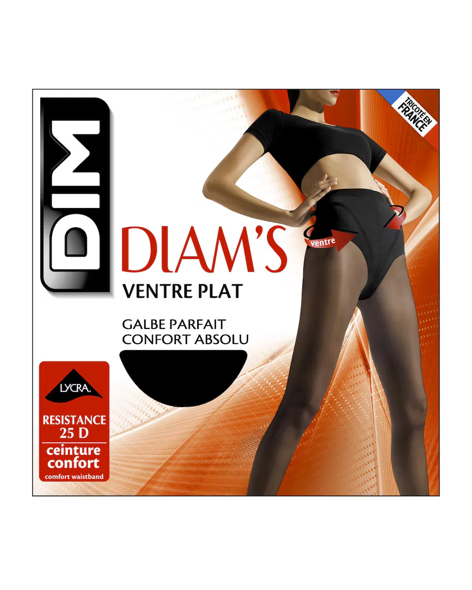 Трусики Diam для плоского живота, которые утягивают фигуру от талии до ног Dim, чёрный
Трусики Diam для плоского живота, которые утягивают фигуру от талии до ног Dim, чёрный