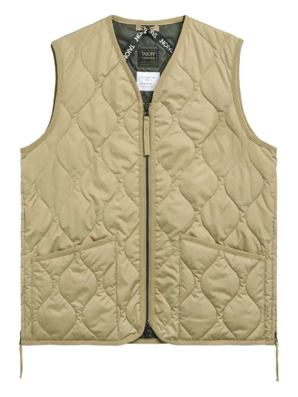 Дутый жилет с V-образным вырезом Taion, нейтральный
Дутый жилет с V-образным вырезом Taion, нейтральный