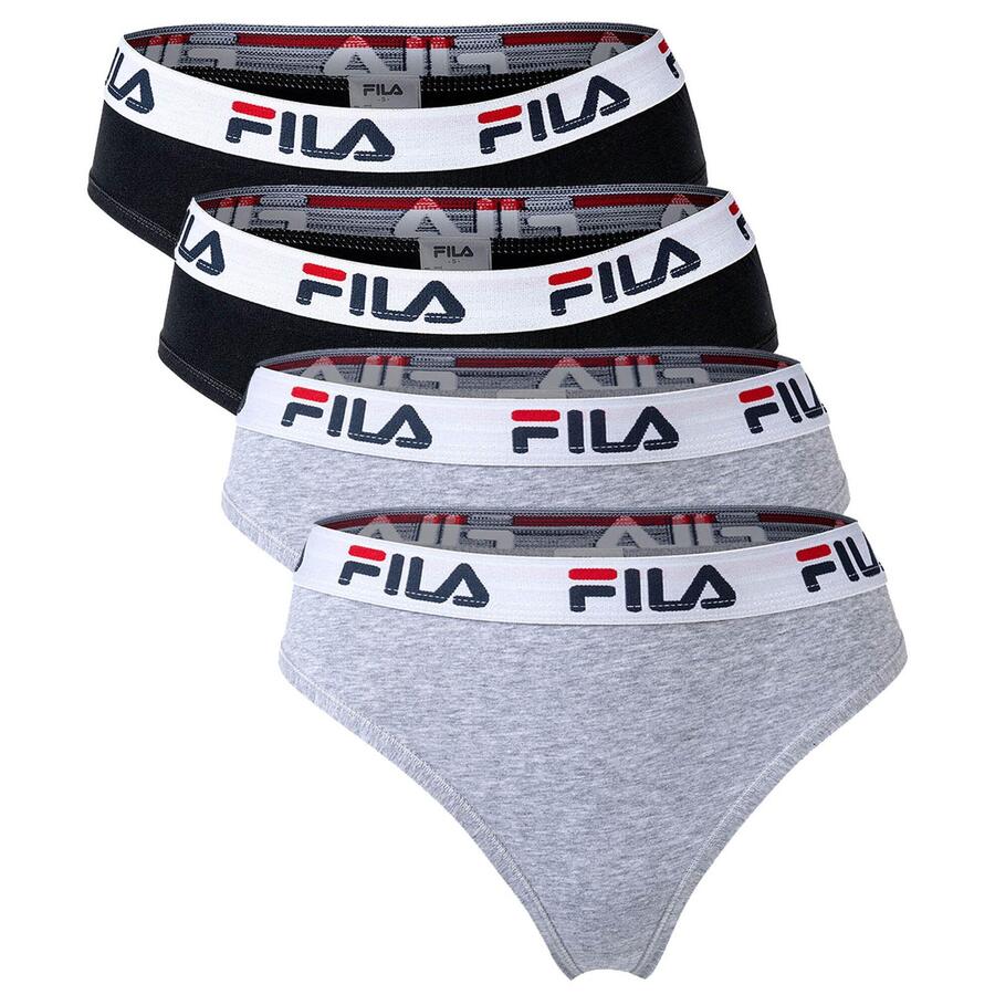 FILA Женские эластичные трусы-слипы, комплект из 4 пар
FILA Женские эластичные трусы-слипы, комплект из 4 пар