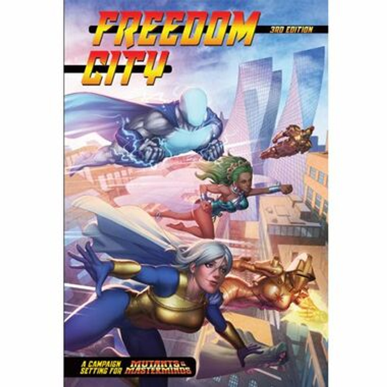 Ролевая игра Mutants & Masterminds Third Edition RPG: Freedom City Campaign Setting (Hardcover)
Ролевая игра Mutants & Masterminds Third Edition RPG: Freedom City Campaign Setting (Hardcover)