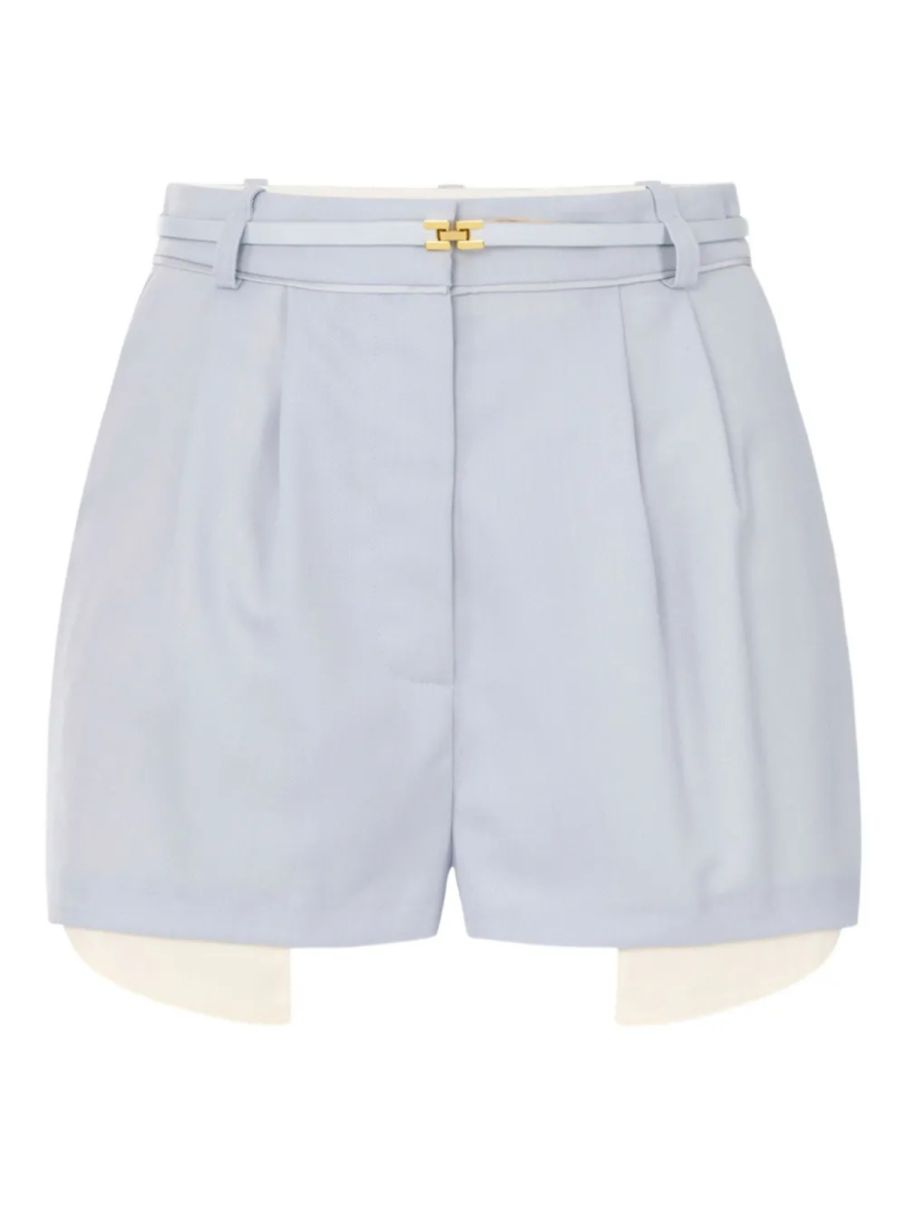 Плиссированные шорты строгого покроя Elisabetta Franchi, синий
Плиссированные шорты строгого покроя Elisabetta Franchi, синий