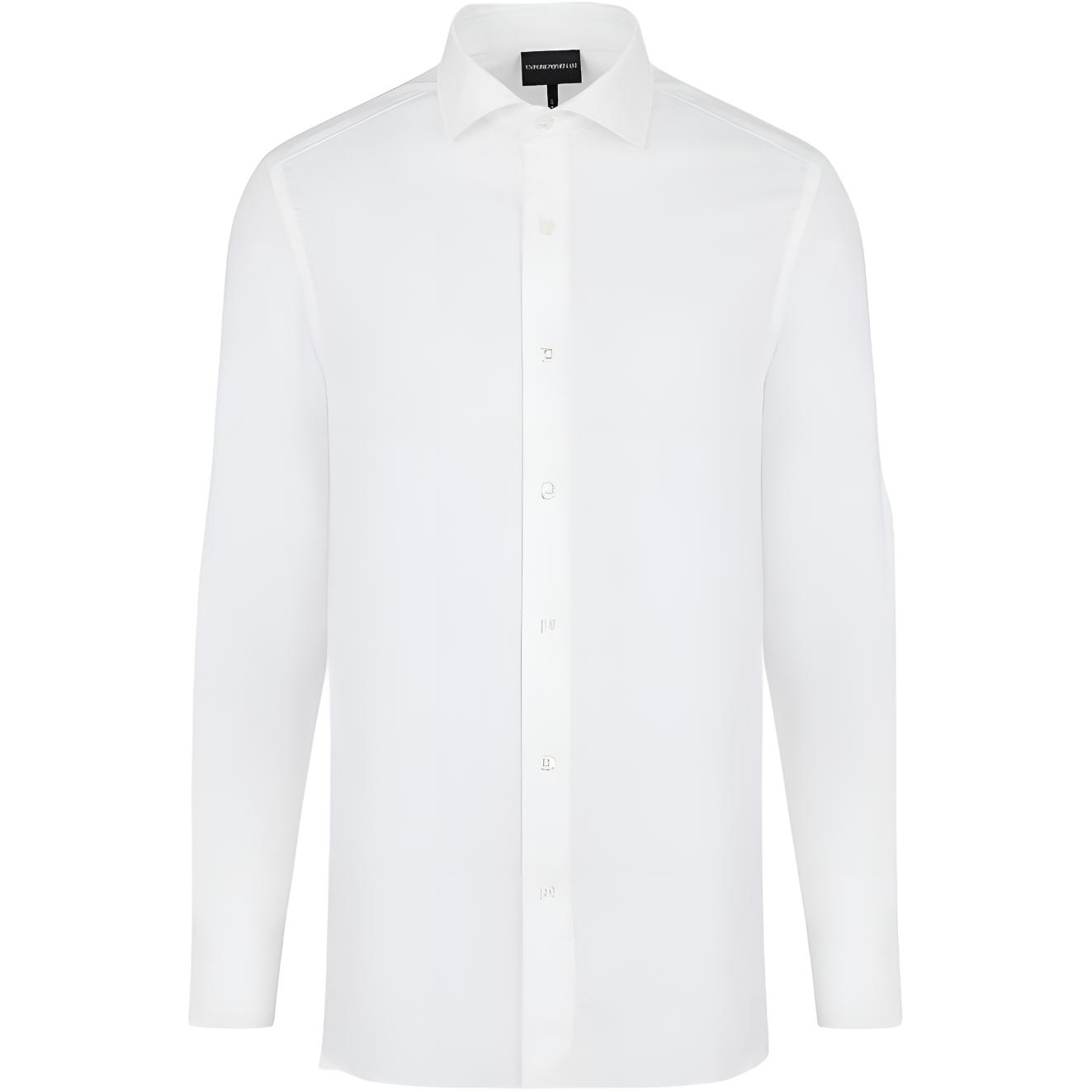 EMPORIO ARMANI Мужская белая рубашка
EMPORIO ARMANI Мужская белая рубашка