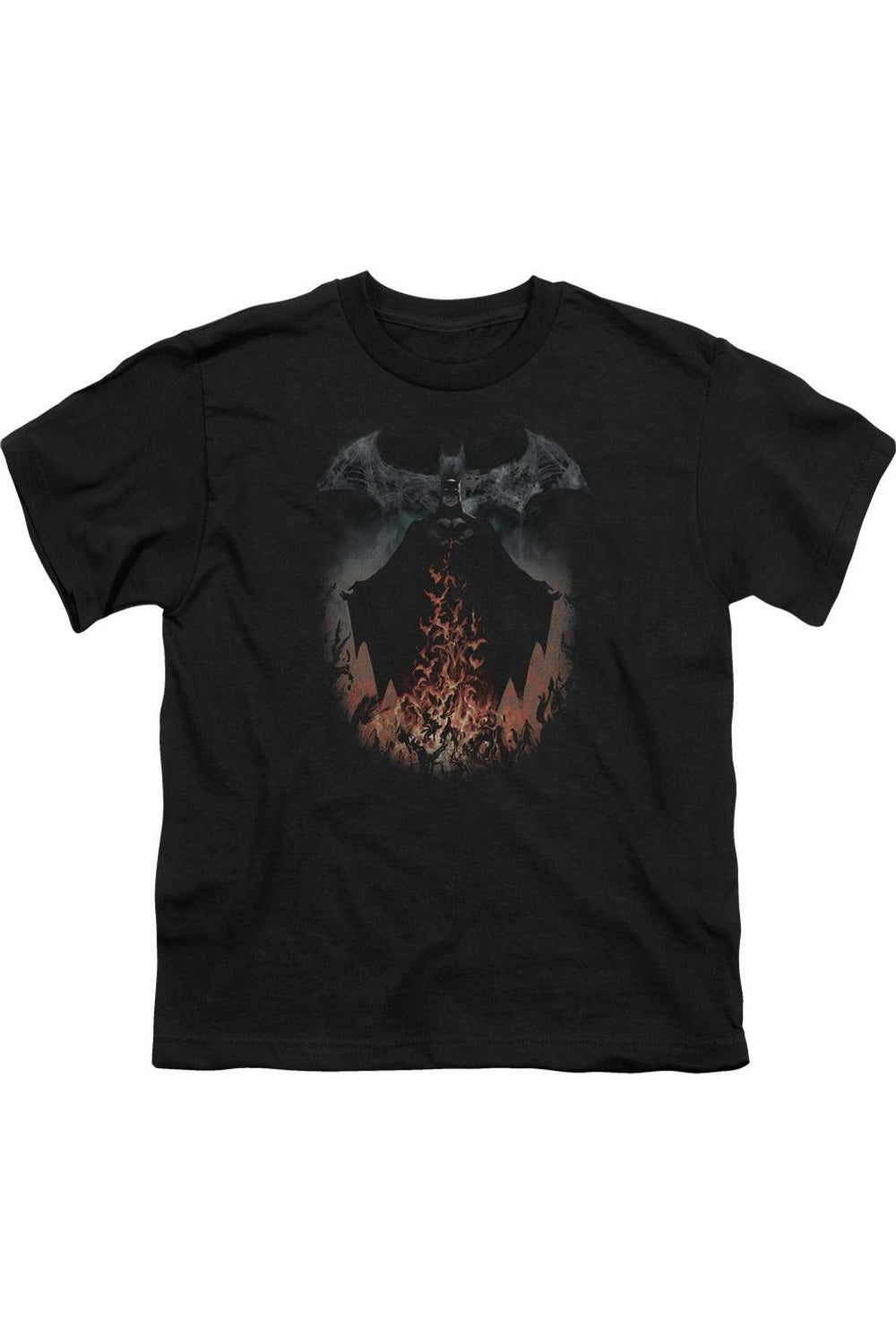 Футболка с коротким рукавом для детей "Бэтмен: Дым и огонь" Gildan, черный
Футболка с коротким рукавом для детей "Бэтмен: Дым и огонь" Gildan, черный