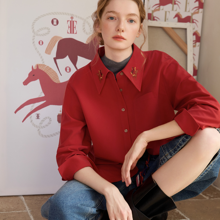 Рубашка женская Lapel Moderate ELLE, белый
Рубашка женская Lapel Moderate ELLE, белый