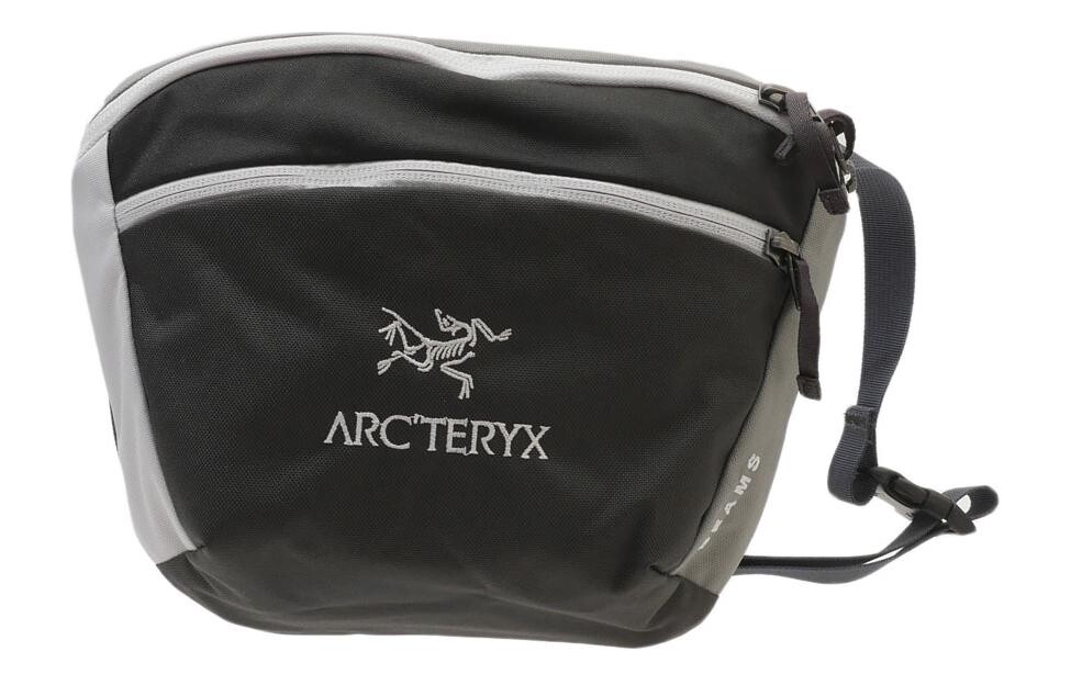 Поясная сумка унисекс Arcteryx, черный/серый 
Поясная сумка унисекс Arcteryx, черный/серый