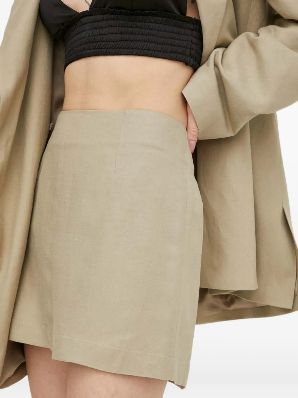 Мини-юбка на молнии Herskind, бежевый
Мини-юбка на молнии Herskind, бежевый