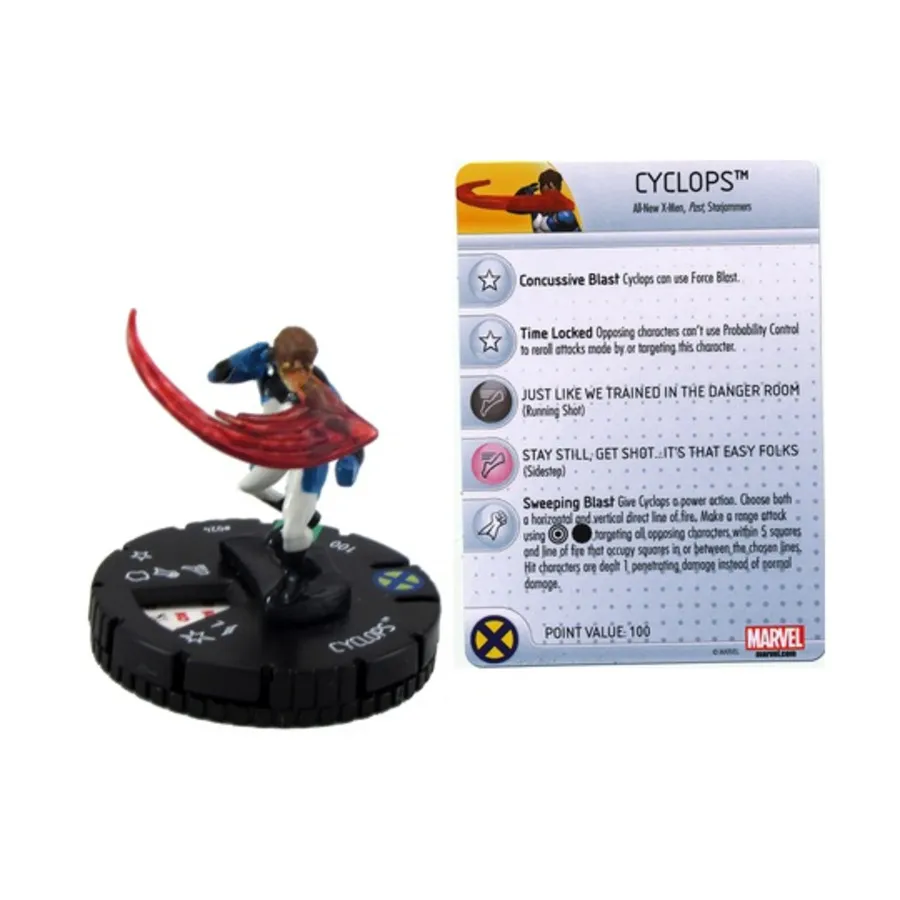 Циклоп #024 (U), Marvel HeroClix - Uncanny X-Men - Singles
Циклоп #024 (U), Marvel HeroClix - Uncanny X-Men - Singles