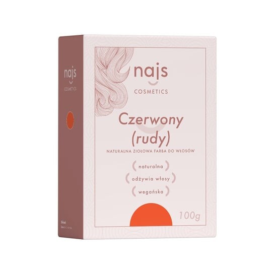 Хна Руда, 100 г Najs, Czerwony Rudy
Хна Руда, 100 г Najs, Czerwony Rudy