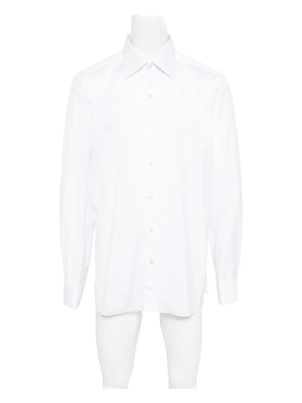 Поплиновая рубашка TOM FORD, белый 
Поплиновая рубашка TOM FORD, белый