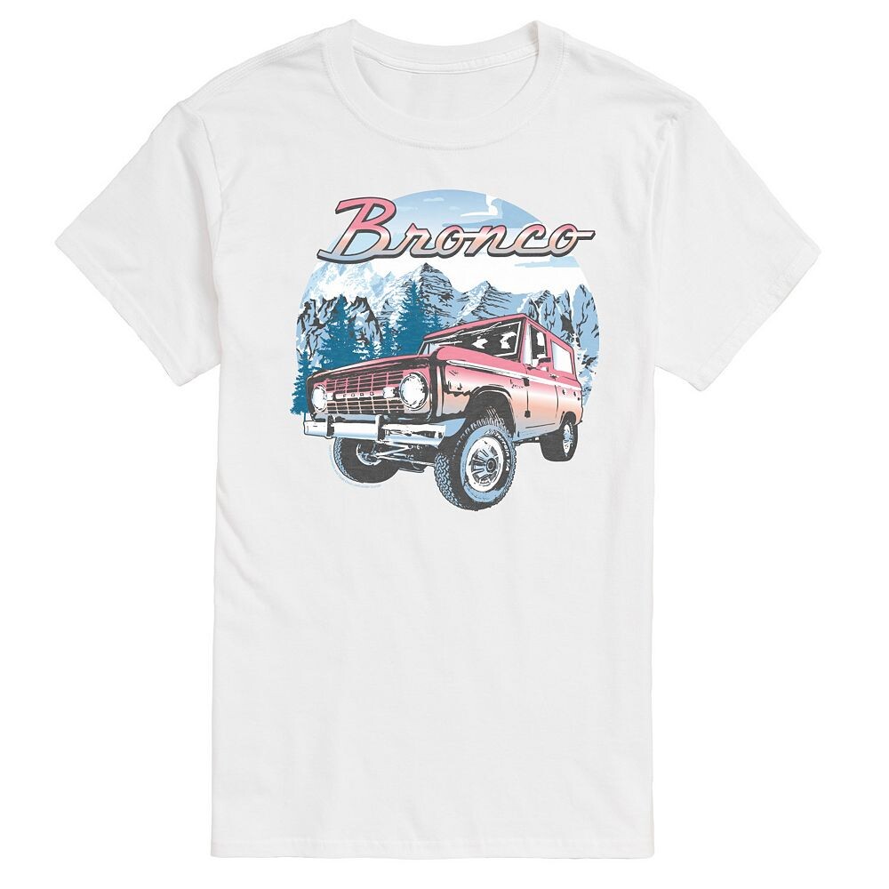 Футболка с рисунком Big & Tall Ford Bronco Snowy Mountains Licensed Character, белый
Футболка с рисунком Big & Tall Ford Bronco Snowy Mountains Licensed Character, белый