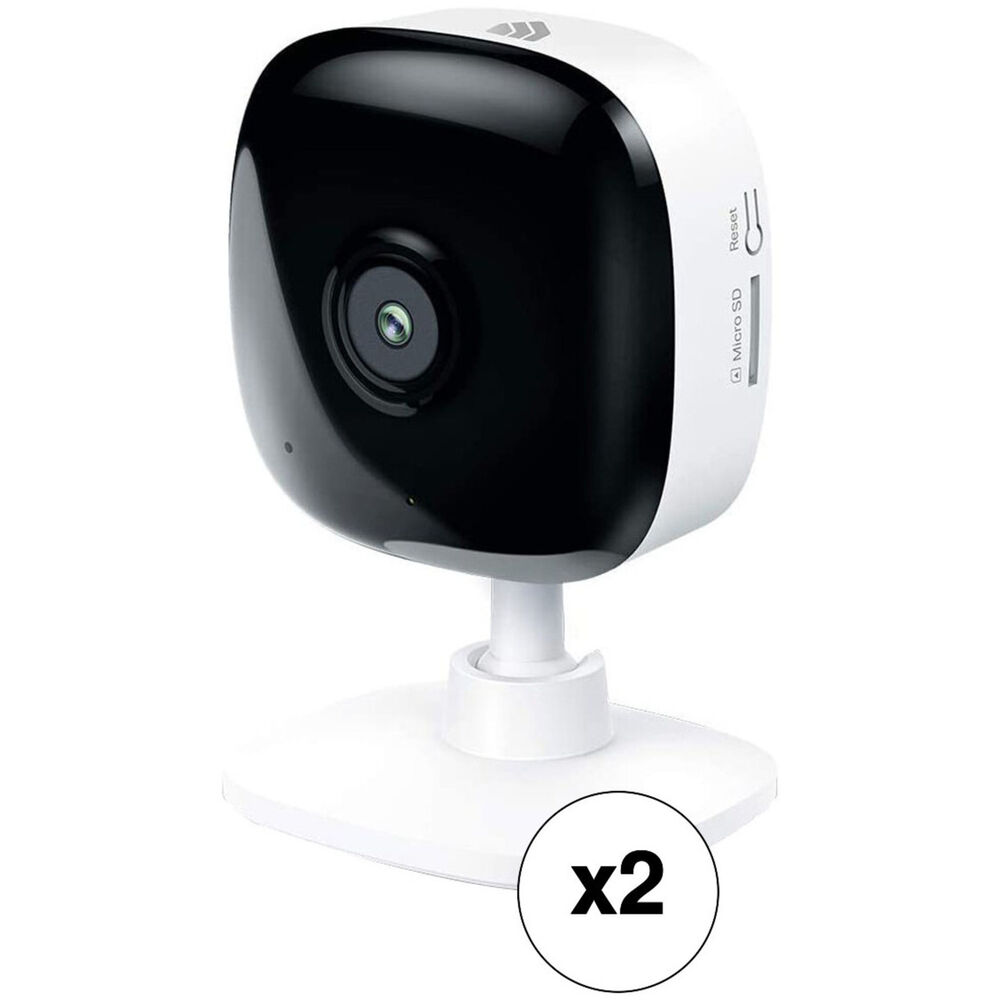 Внутренняя Wi-Fi-камера видеонаблюдения TP-Link EC60 Kasa Spot 1080p с функцией ночного видения (2 шт.)
Внутренняя Wi-Fi-камера видеонаблюдения TP-Link EC60 Kasa Spot 1080p с функцией ночного видения (2 шт.)