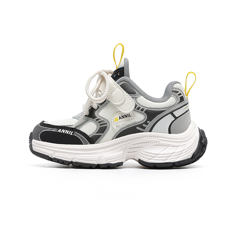 Нескользящие амортизаторы с износостойкими свойствами. Низкие детские кроссовки для повседневной носки. Annil, бежевый/черный
Нескользящие амортизаторы с износостойкими свойствами. Низкие детские кроссовки для повседневной носки. Annil, бежевый/черный