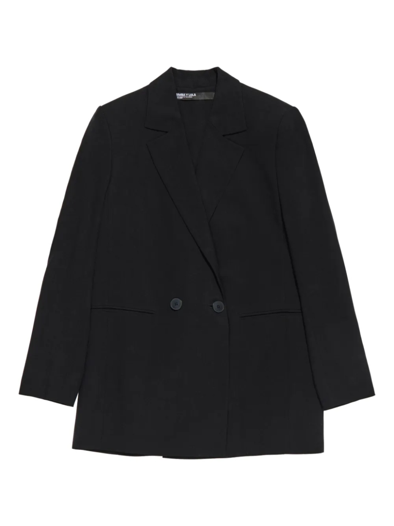 Двубортный пиджак Bimba y Lola, черный
Двубортный пиджак Bimba y Lola, черный