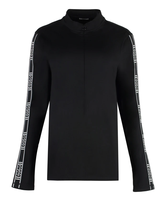 Топ с длинными рукавами и логотипом. Wolford, черный
Топ с длинными рукавами и логотипом. Wolford, черный