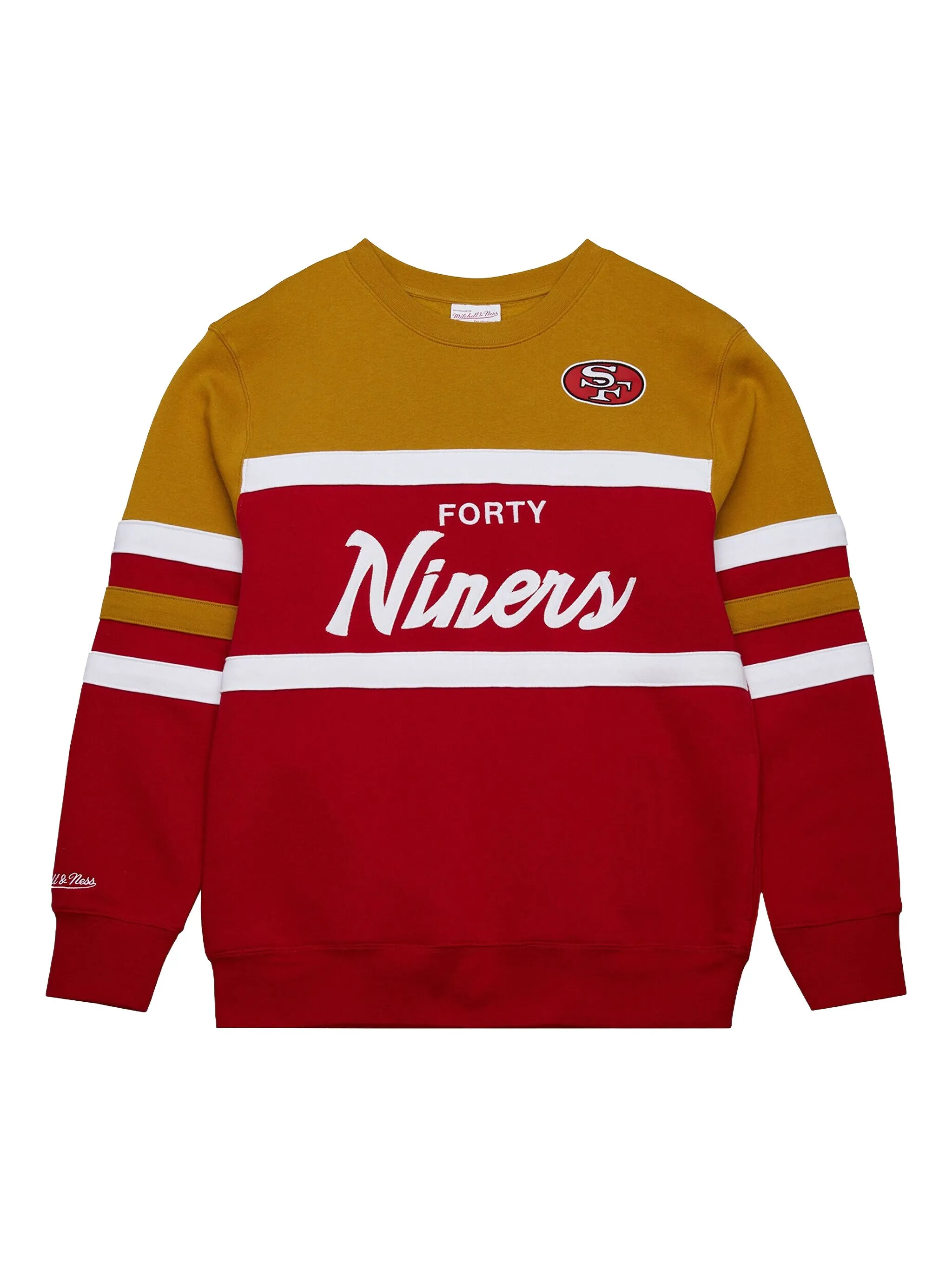 Толстовка 49ers Head Coach Mitchell & Ness, красный
Толстовка 49ers Head Coach Mitchell & Ness, красный