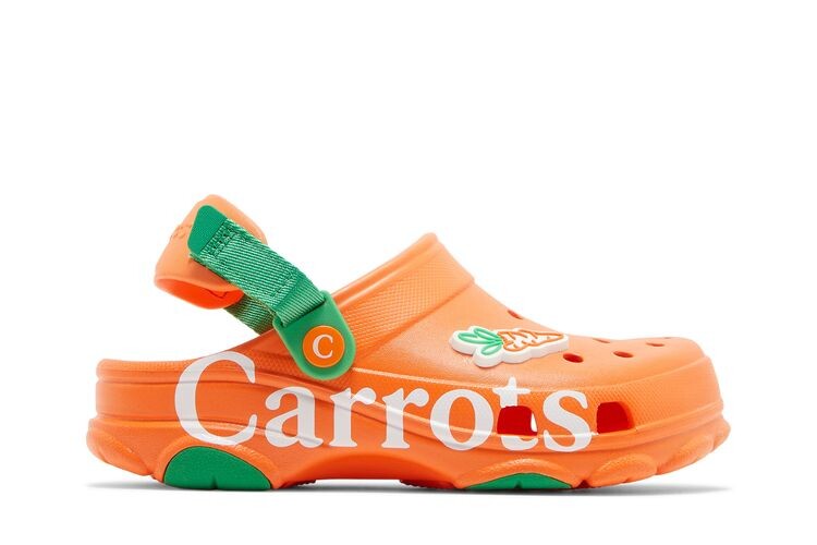 Кроссовки Crocs Anwar Carrots x Clog Kids Orange, оранжевый 
Кроссовки Crocs Anwar Carrots x Clog Kids Orange, оранжевый