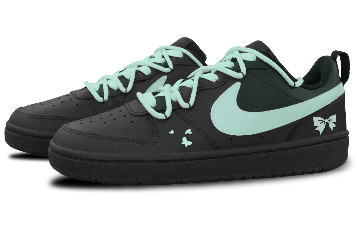 Кроссовки Nike Court Borough Skateboarding Shoes Women's Low-top Black/cyan, черный
Кроссовки Nike Court Borough Skateboarding Shoes Women's Low-top Black/cyan, черный