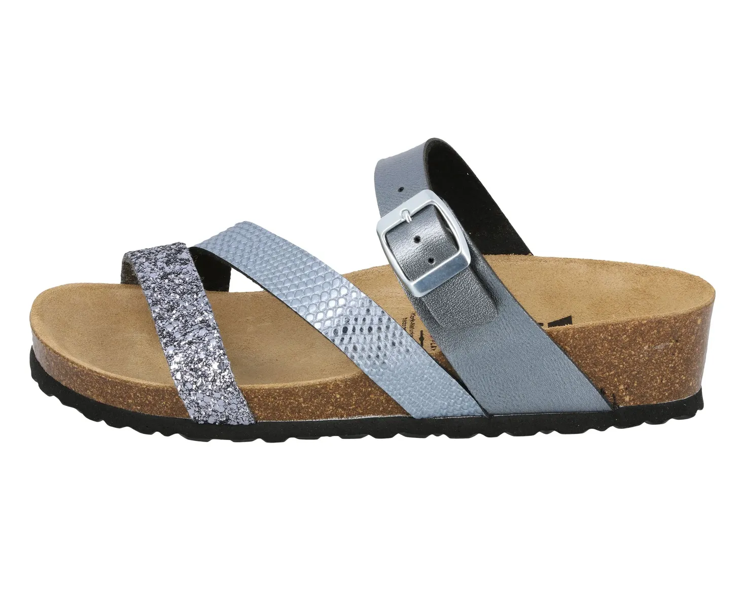 Мюли Lico "Мужской натуральный блеск", серый 
Мюли Lico "Мужской натуральный блеск", серый