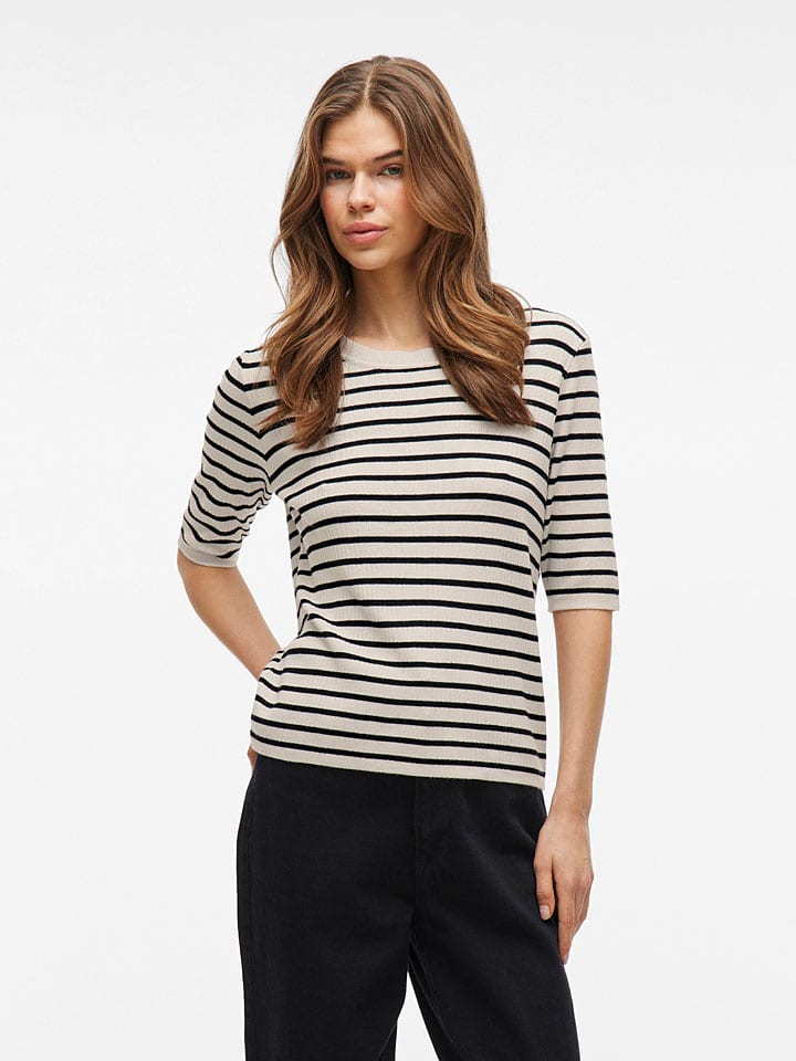 Футболка Vila, кремовый/черный
Футболка Vila, кремовый/черный