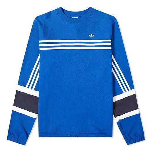 Толстовка adidas originals Stripe Sports Round Neck Pullover Blue, синий
Толстовка adidas originals Stripe Sports Round Neck Pullover Blue, синий