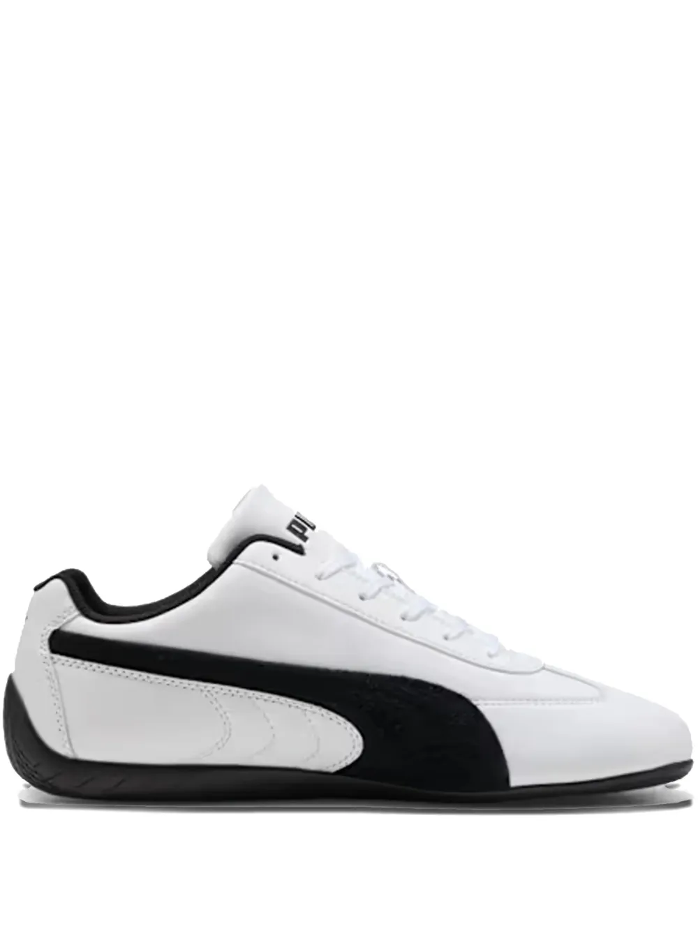 Кожаные кроссовки Speedcar на шнуровке PUMA, белый
Кожаные кроссовки Speedcar на шнуровке PUMA, белый