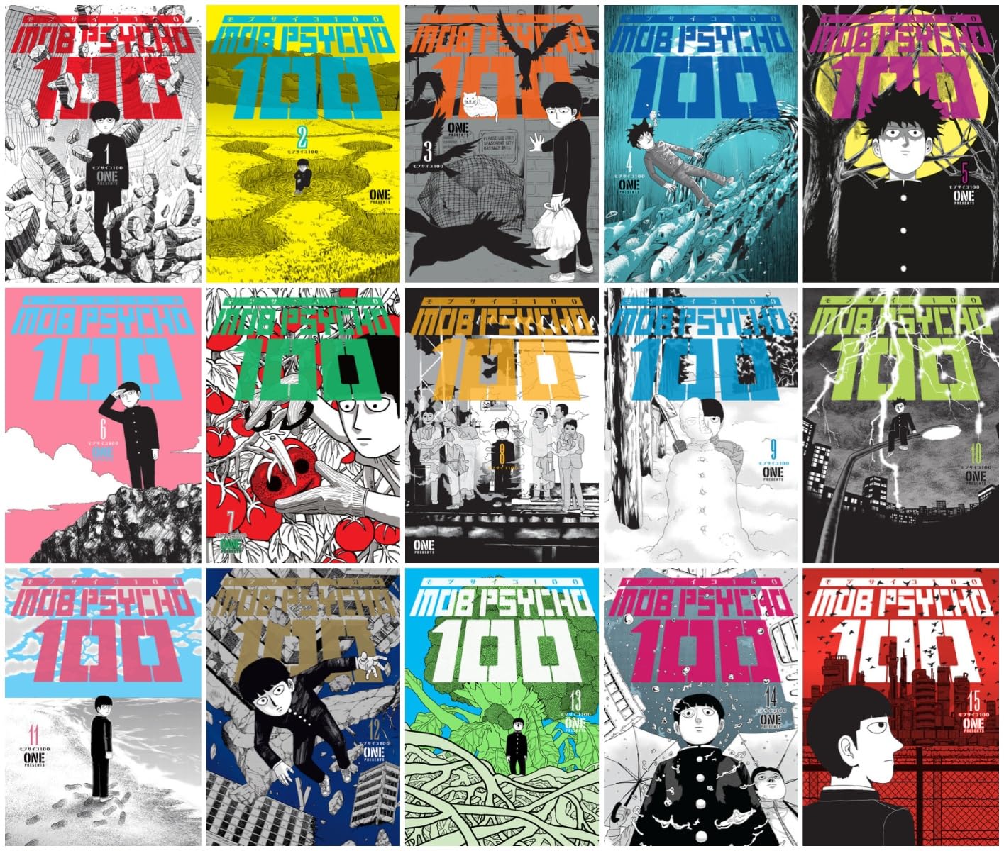 Mob Psycho 100 Series 15-Book Ultimate Complete Collection Set (Vol.1 to Vol.15) - Action-Packed Supernatural Manga with Unique Art Style (Dark Horse Manga)
Mob Psycho 100 Series 15-Book Ultimate Complete Collection Set (Vol.1 to Vol.15) - Action-Packed Supernatural Manga with Unique Art Style (Dark Horse Manga)