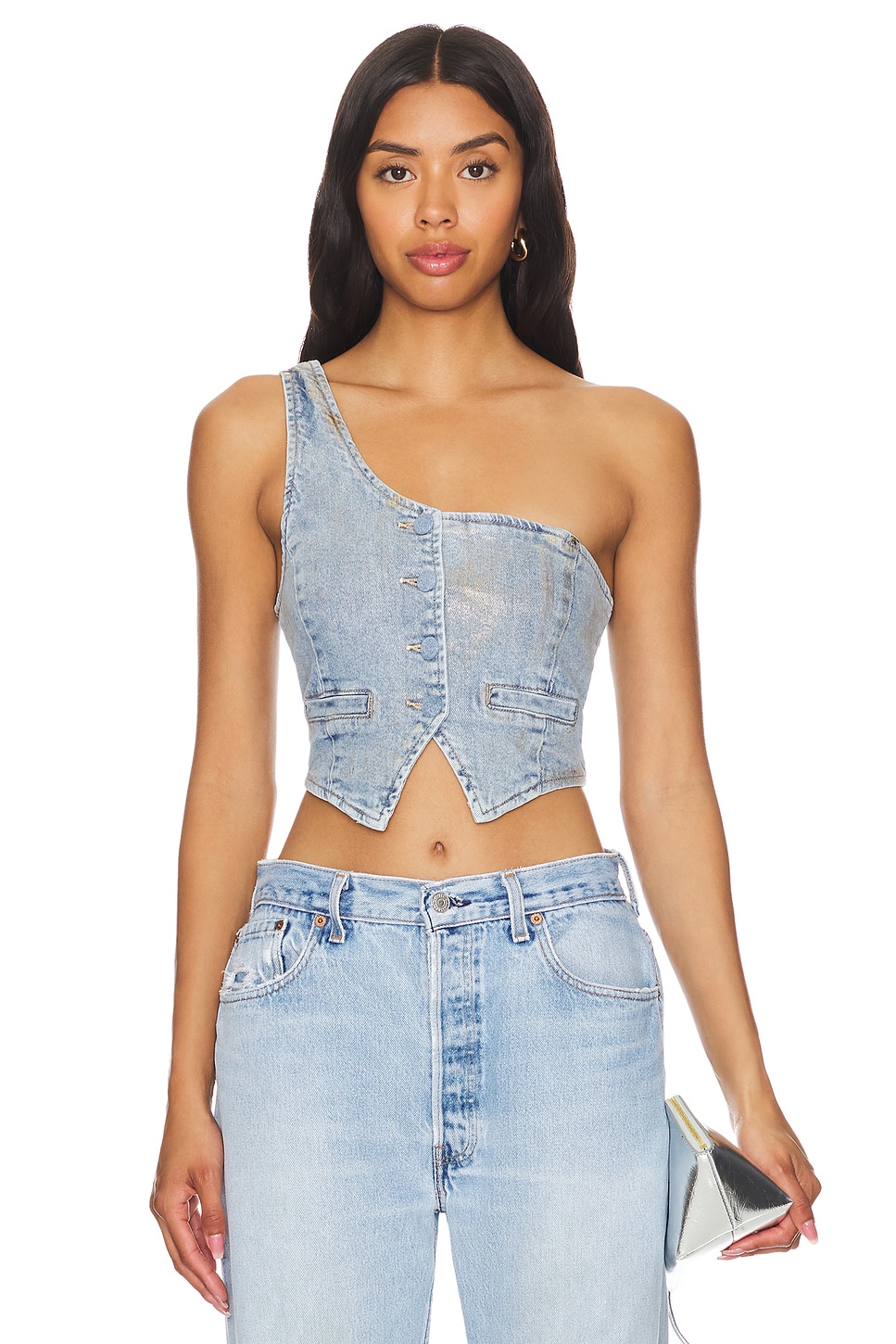 Верх жилета гретхен Afrm, золотой
Верх жилета гретхен Afrm, золотой