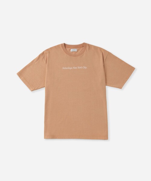 Футболка с коротким рукавом, пигментная окраска Saturdays NYC, оранжевый
Футболка с коротким рукавом, пигментная окраска Saturdays NYC, оранжевый