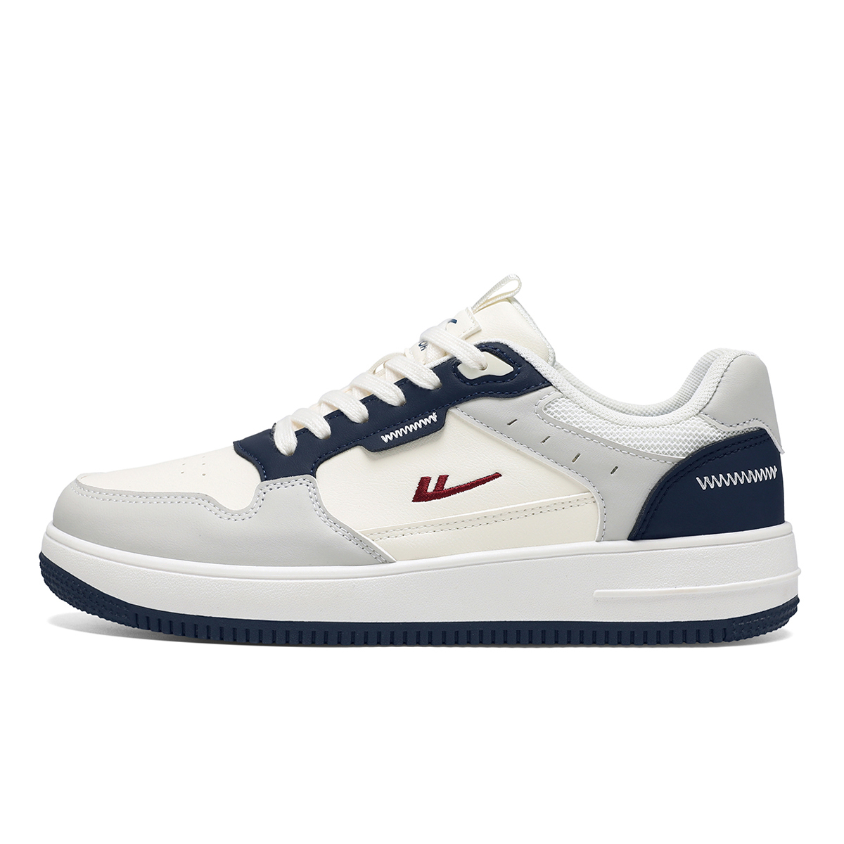 WARRIOR Амортизирующие легкие низкие скейтерские кроссовки мужские белый серый темно-синий, цвет White Gray Dark Blue
WARRIOR Амортизирующие легкие низкие скейтерские кроссовки мужские белый серый темно-синий, цвет White Gray Dark Blue