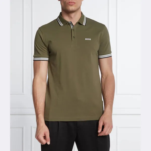 Рубашка-Поло классического кроя Boss, зеленый
Рубашка-Поло классического кроя Boss, зеленый