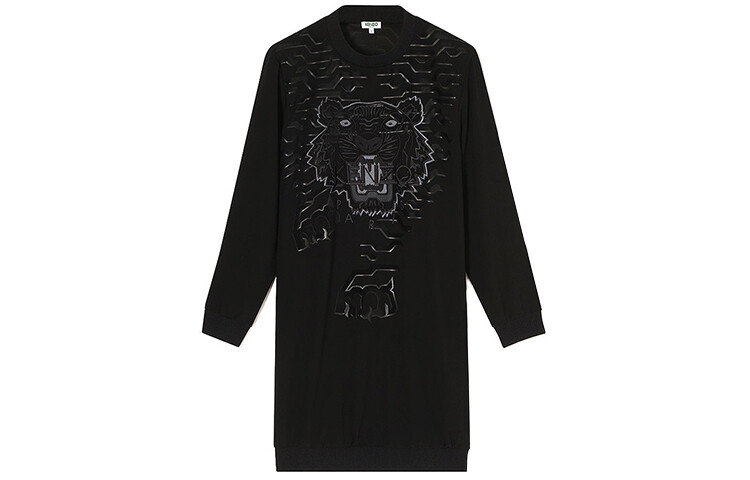 KENZO Женское платье с длинными рукавами, цвет Black
KENZO Женское платье с длинными рукавами, цвет Black
