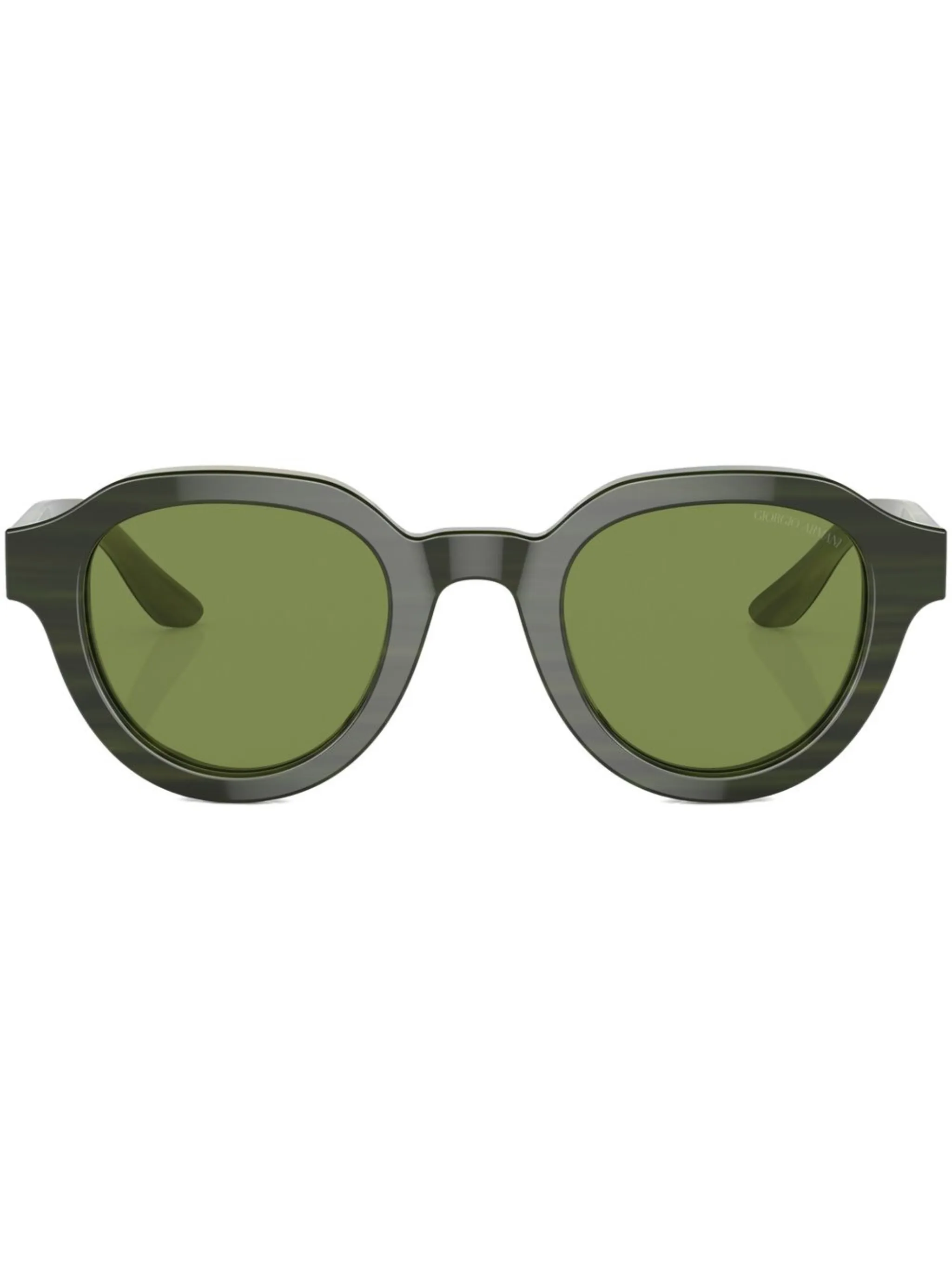 Солнцезащитные очки в круглой оправе с логотипом Giorgio Armani, зеленый
Солнцезащитные очки в круглой оправе с логотипом Giorgio Armani, зеленый