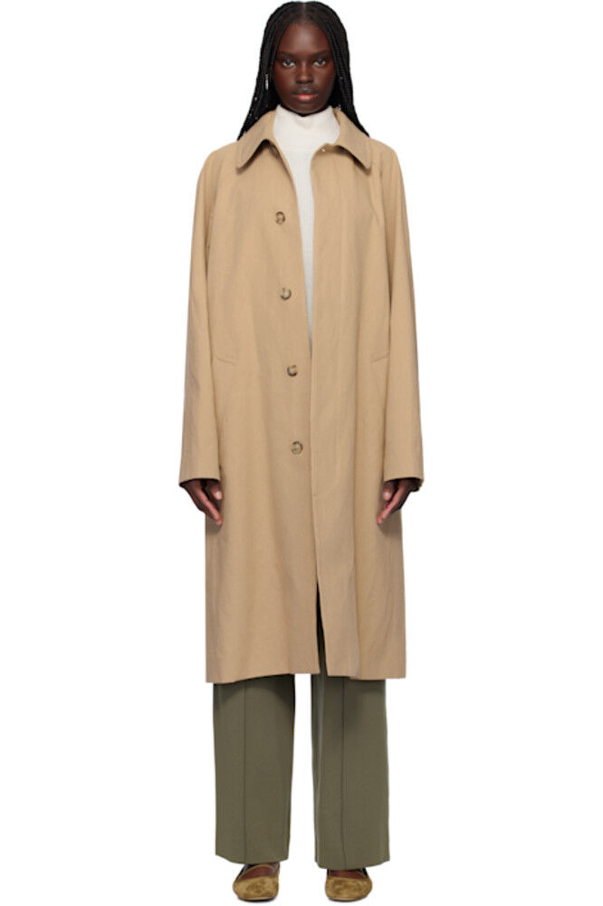 Бежевый тренчкот Edouard A.P.C.
Бежевый тренчкот Edouard A.P.C.