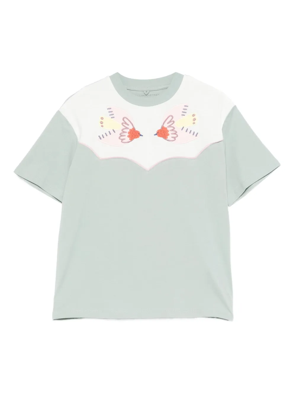 Футболка с аппликацией Stella Mccartney Kids, зеленый
Футболка с аппликацией Stella Mccartney Kids, зеленый