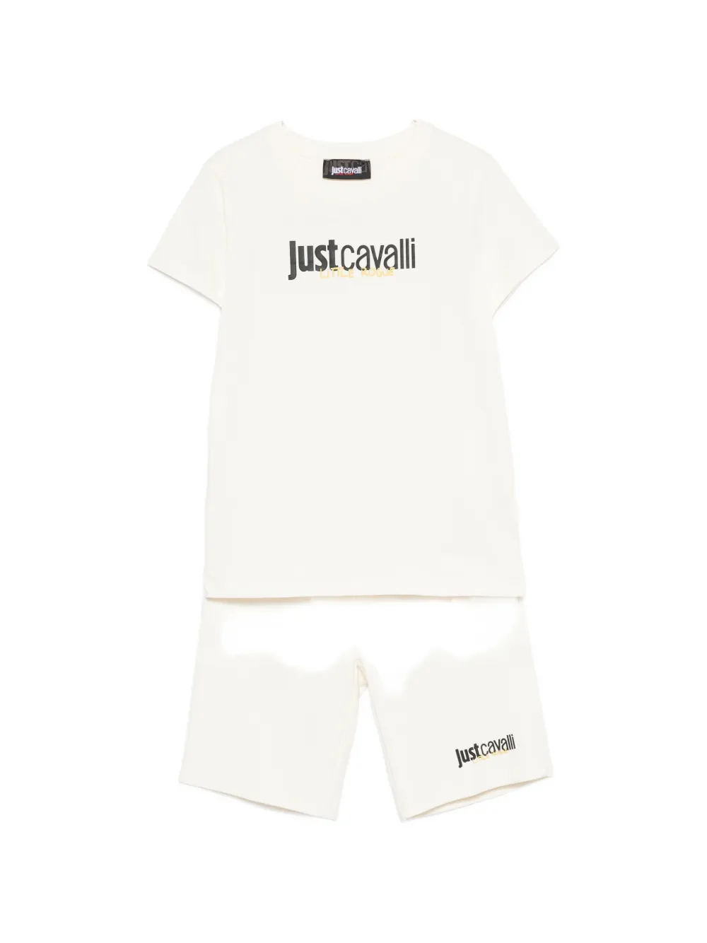 Комплект из шортов на кулиске Roberto Cavalli Junior, бежевый
Комплект из шортов на кулиске Roberto Cavalli Junior, бежевый