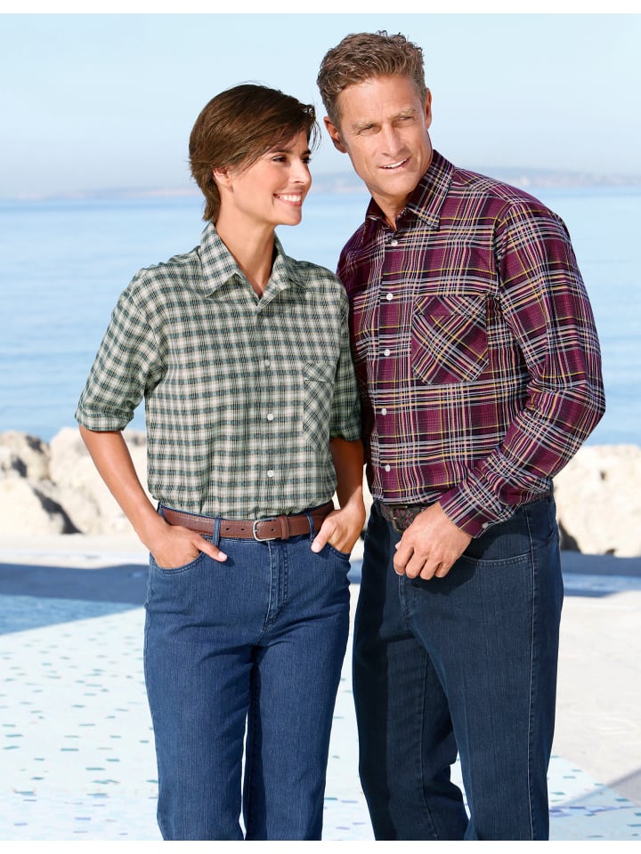 Рубашка с длинными рукавами в зеленую клетку WITT WEIDEN
Рубашка с длинными рукавами в зеленую клетку WITT WEIDEN